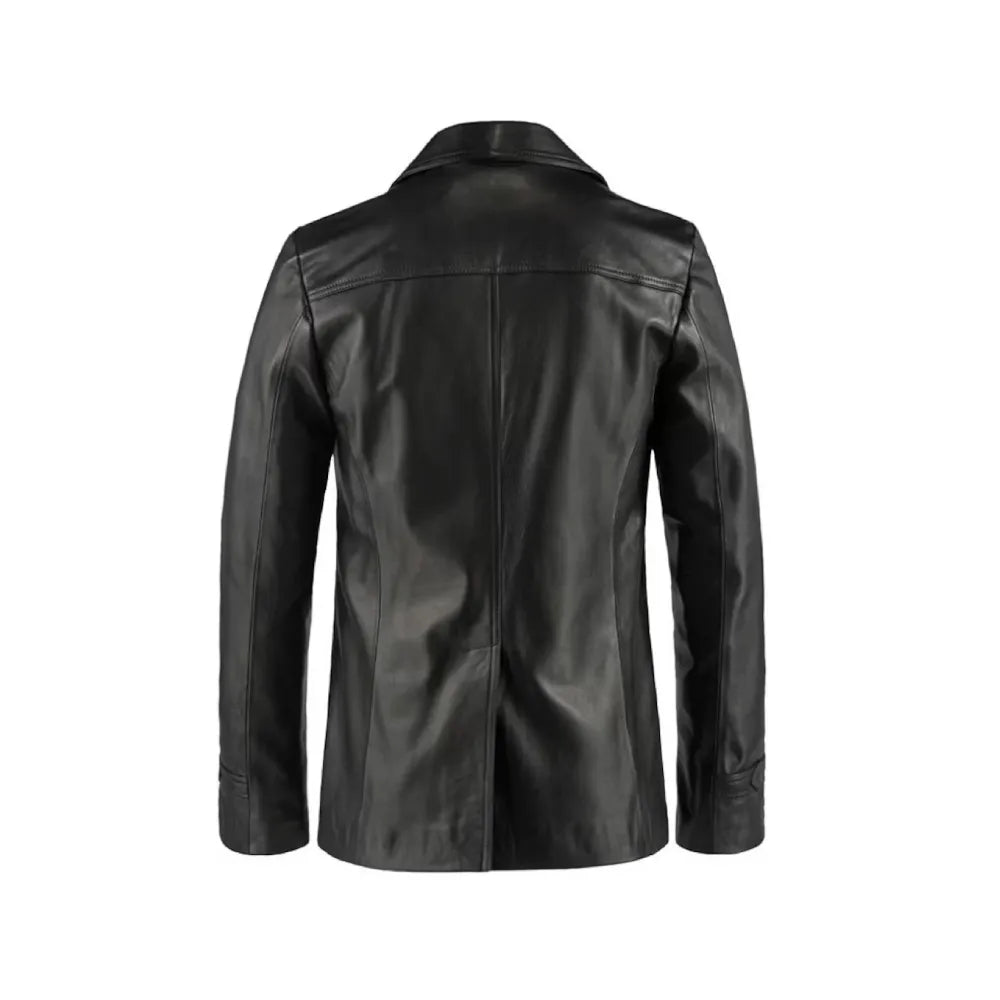 Sam Tyler Leather Jacket 1970s Detective Style