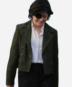 Sarah Greene Bad Sisters S02 Suede Jacket