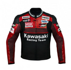 NEW MOTORCYCLE RED KA LEATHER RACING JACKET CE APPROVED PROTECTION
