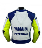 FLAT PETRONAS MOTORCYCLE LEATHER RACING  JACKET