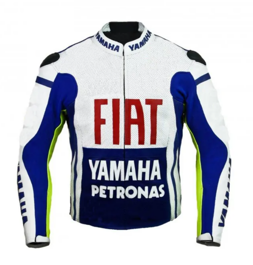 FLAT PETRONAS MOTORCYCLE LEATHER RACING  JACKET