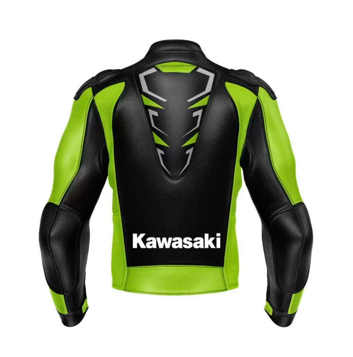 NEON MOTORCYCLE LEATHER RACING JACKET