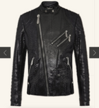 Custom Mankanakis Leather Jacket