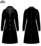 Custom Sherricka L Davis Leather Coat
