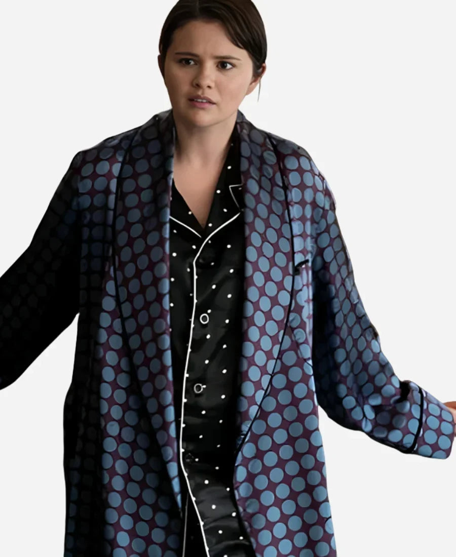 Selena Gomez Only Murders in the Building S04 Polka Dot Coat