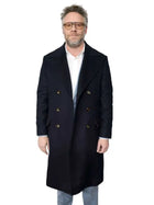 The Invite 2026 Seth Rogen Black Wool Coat