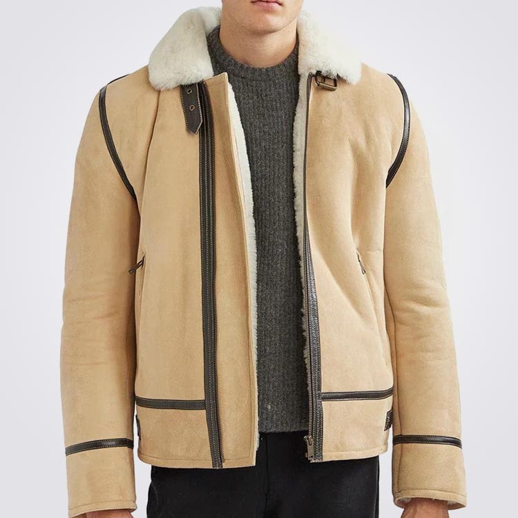 Shearling Aviator Jacket
