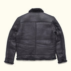 Black Aviator Limited Edition B3 Bomber Shearling Leather Jacket