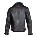 Sheepskin B3 Aviator Flying Airforce Black Shearling Jacket