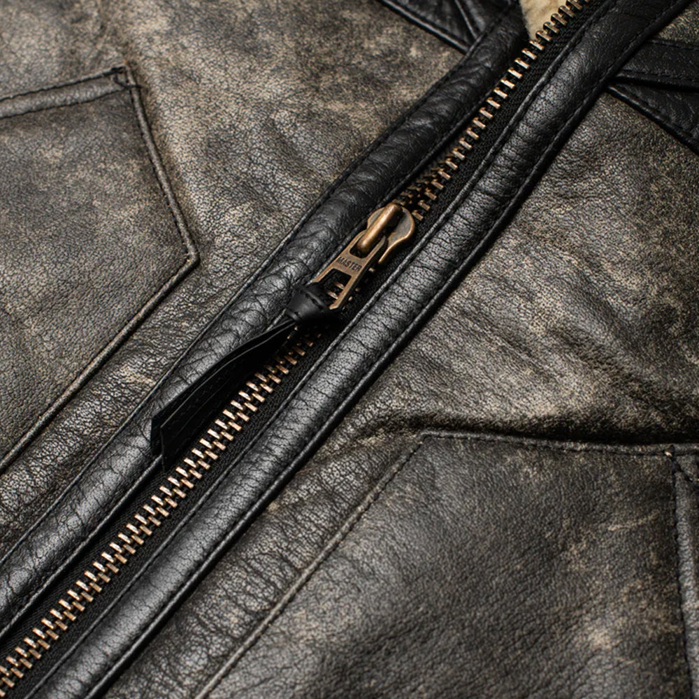 Men Sheepskin Leather Jacket