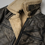 Men Sheepskin Leather Jacket