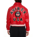Avirex Legend Lamb Leather Jacket For Womens