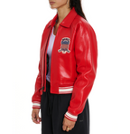 Avirex Legend Lamb Leather Jacket For Womens