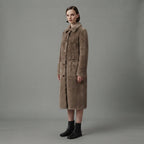 Women's Dark Grey Shearling Jacket