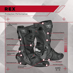 Sidi Rex Air White/Black Boot