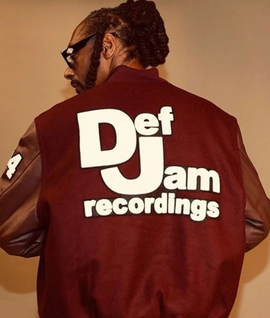 Snoop Dogg House Party 2023 Varsity Maroon Jacket