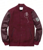 Snoop Dogg House Party 2023 Varsity Maroon Jacket
