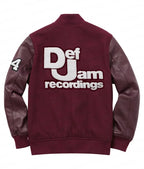 Snoop Dogg House Party 2023 Varsity Maroon Jacket
