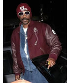Snoop Dogg House Party 2023 Varsity Maroon Jacket