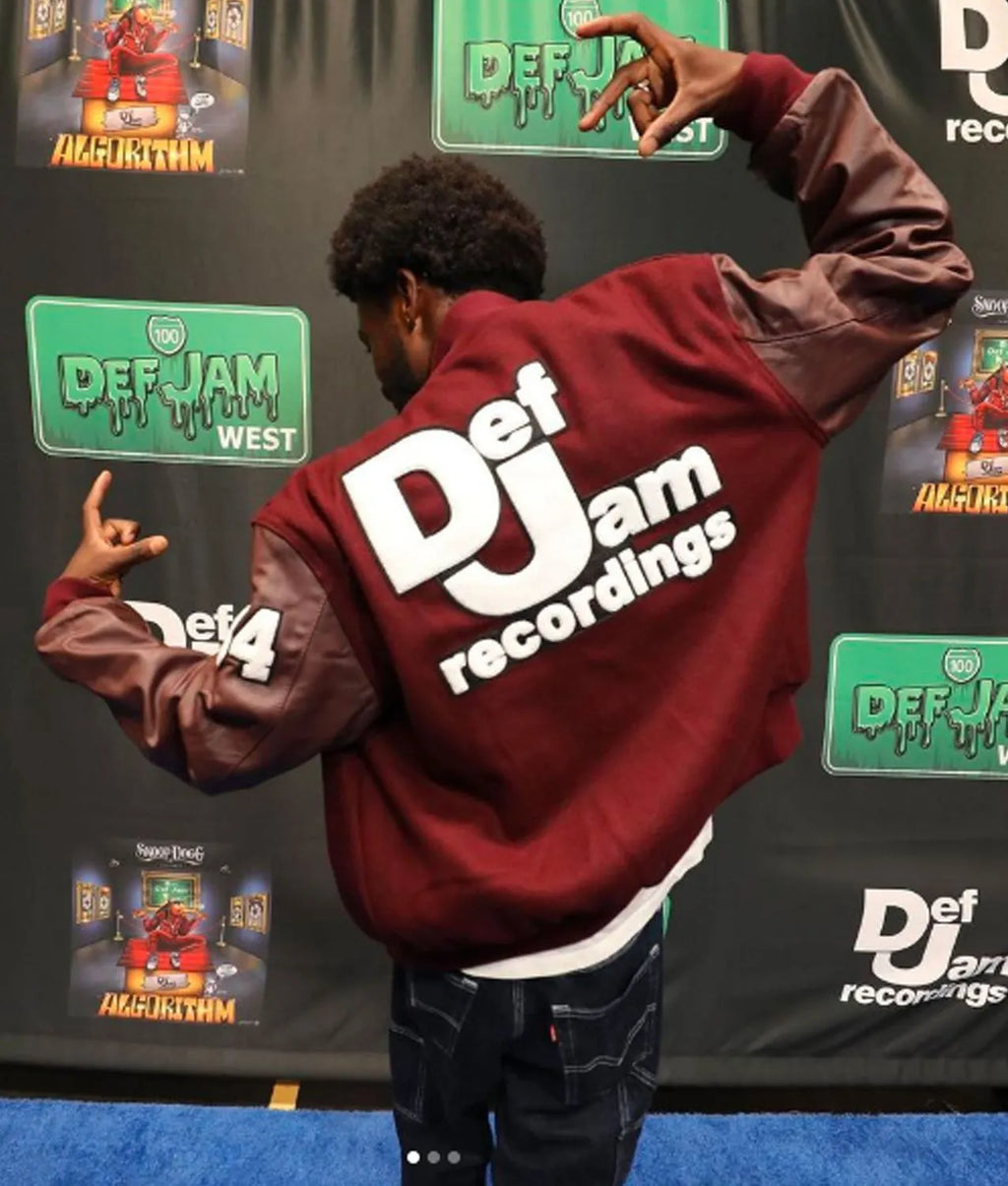 Snoop Dogg House Party 2023 Varsity Maroon Jacket