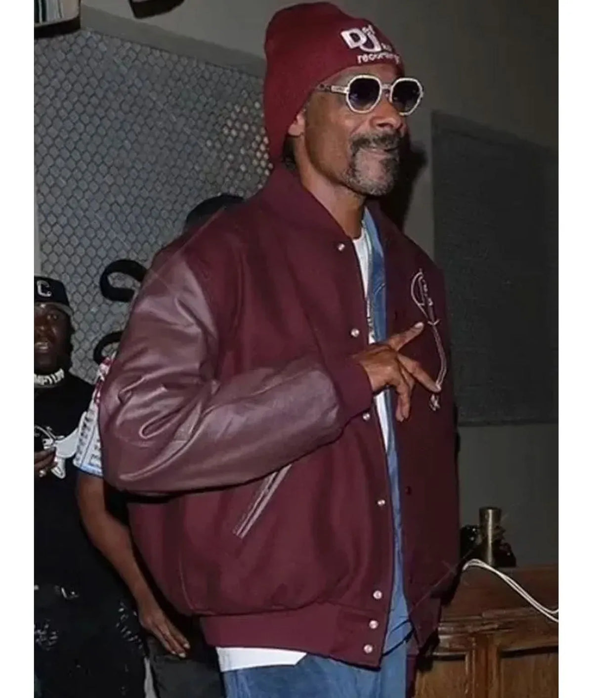 Snoop Dogg House Party 2023 Varsity Maroon Jacket