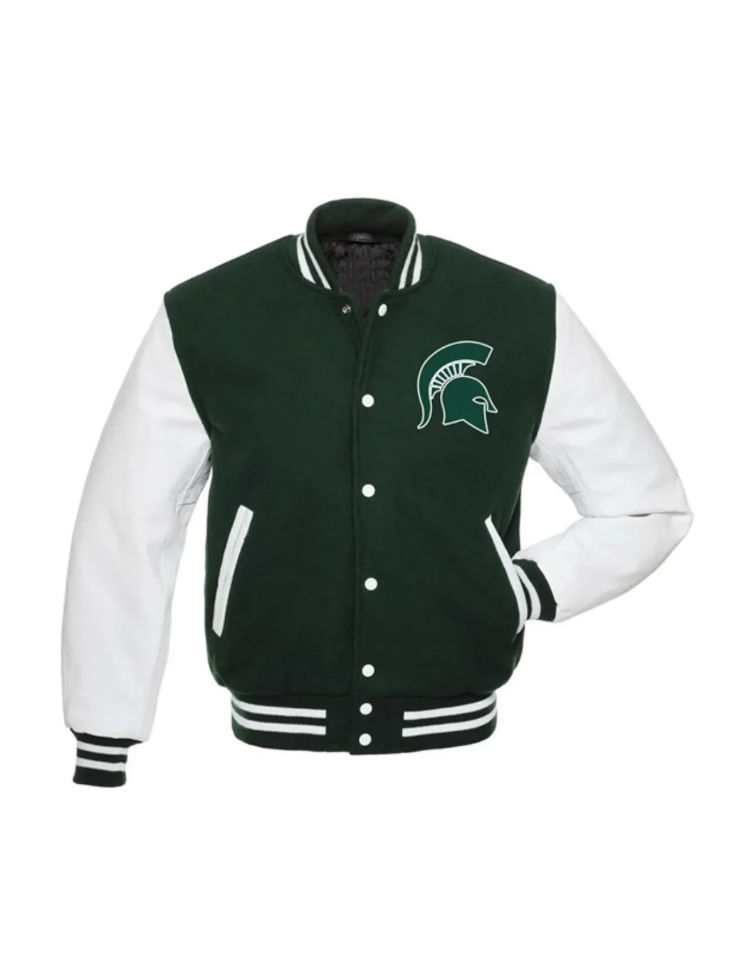 Spartans Michigan State University Varsity Jacket