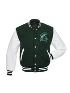 Spartans Michigan State University Varsity Jacket