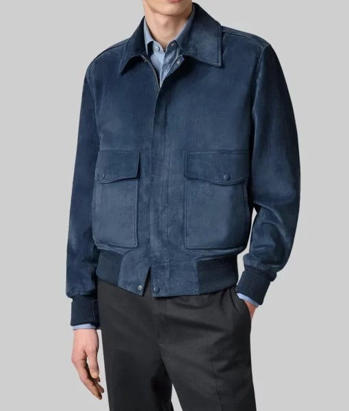 Squid Game Season 2 Premiere Lee Jung Jae A2 Celebrity Suede Leather Jacket