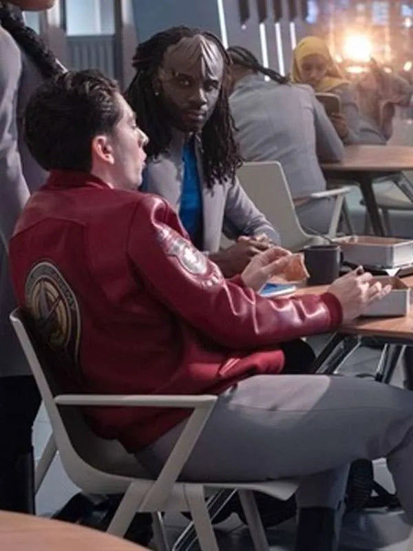 George Hawkins Star Trek Starfleet Academy Varsity Jacket