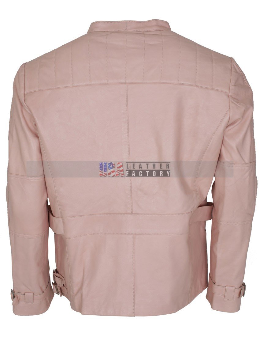 Finn Leather Pink Jacket