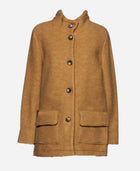 Stranger Things Nancy Wheeler Brown Wool Jacket