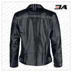 Studded jacket, Leather Jacket Men, Black Jacket, Mens Fashion, Handmade Jacket, Punk Style Mens
