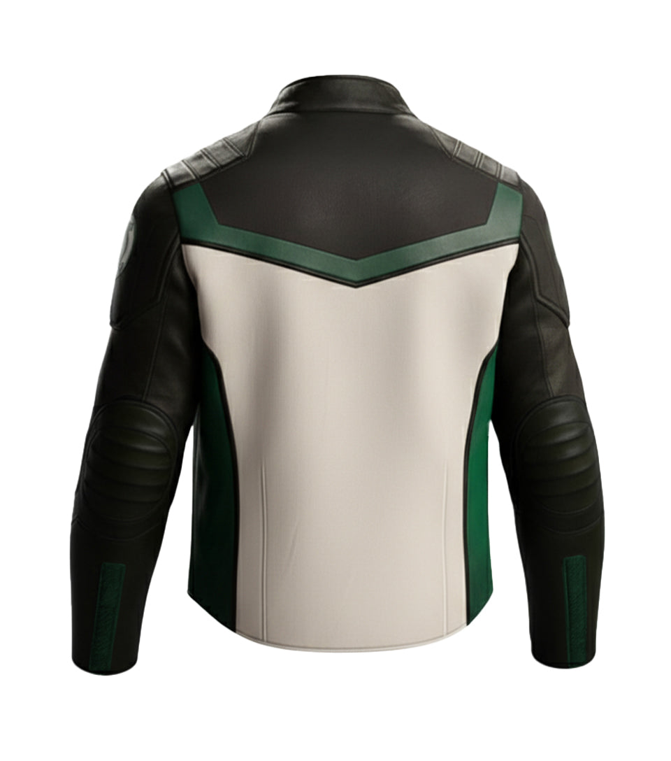 Nathan Fillion Super Green Man Lantern Guy Gardner Jacket