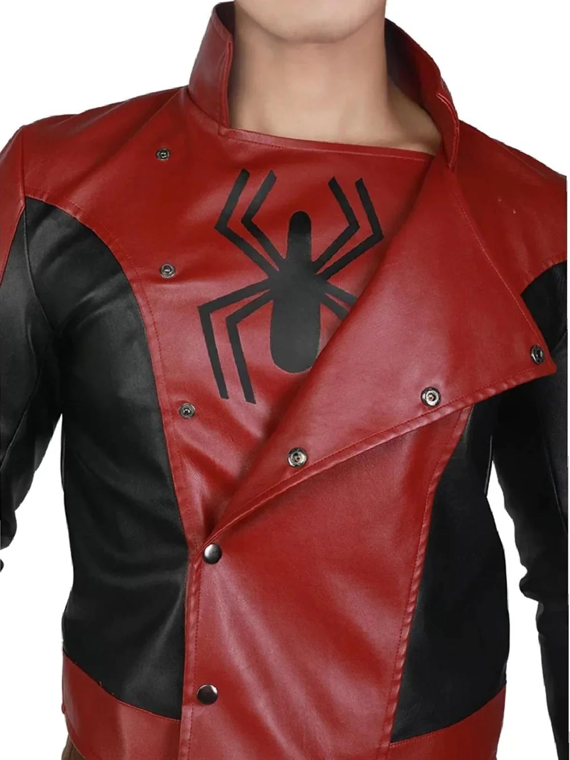 Superhero Spiderman Last Stand Leather Jacket