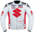 SUZUKI RED LEATHER RACING JACKET