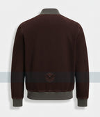 Chris Pratt New York Comic Con 2025 Suede Bomber Jacket