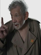 Ian McKellen The Christophers 2026 Brown Coat