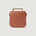 The Sandra Brown Leather Saddle Bag