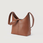 The Stefani Brown Leather Hobo Bag