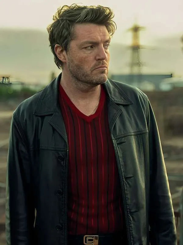 Tom Burke Legends 2026 Black Leather Jacket
