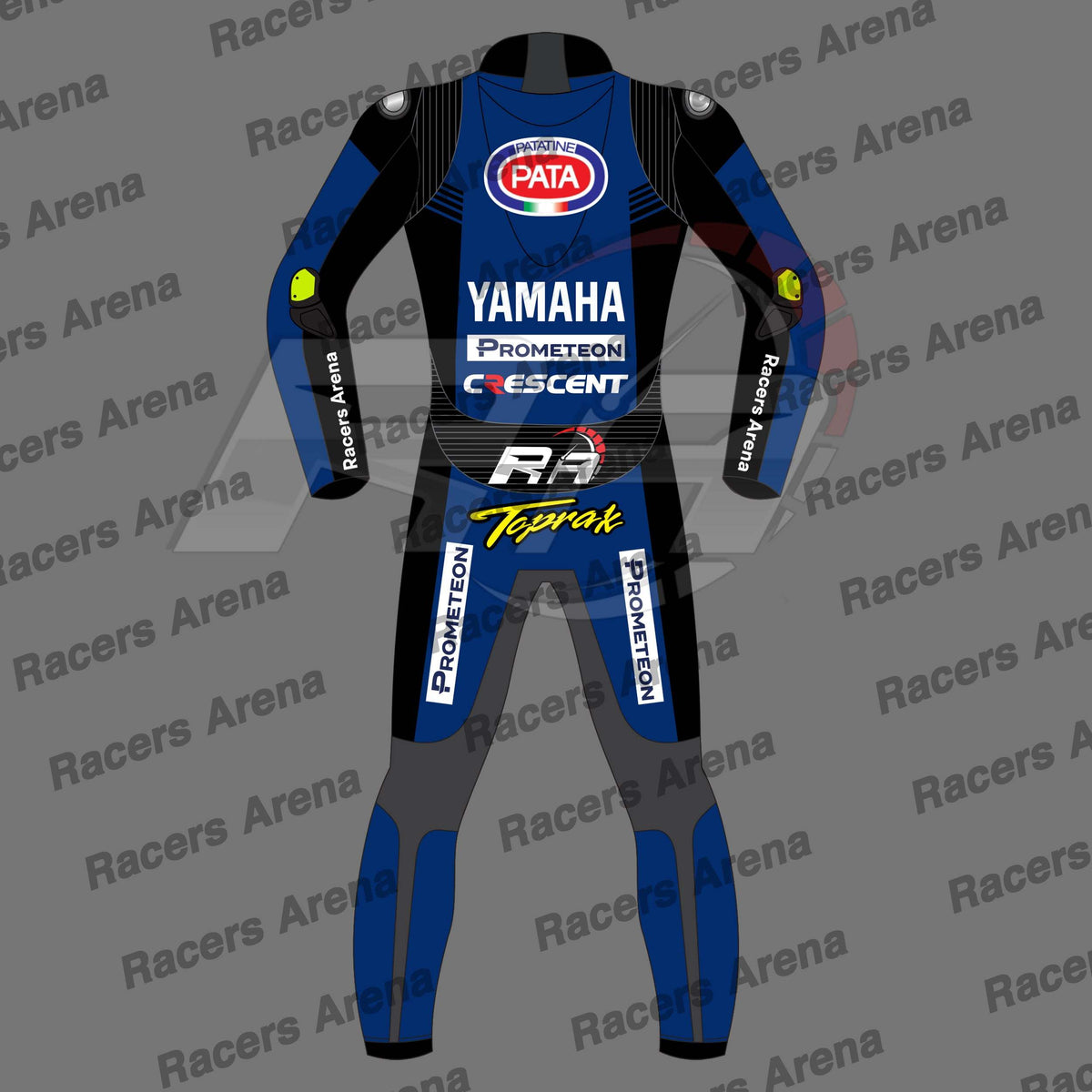 Toprak Razgatlioglu Pata Yamaha SBK 2023 Motorcycle Leather Race Suit