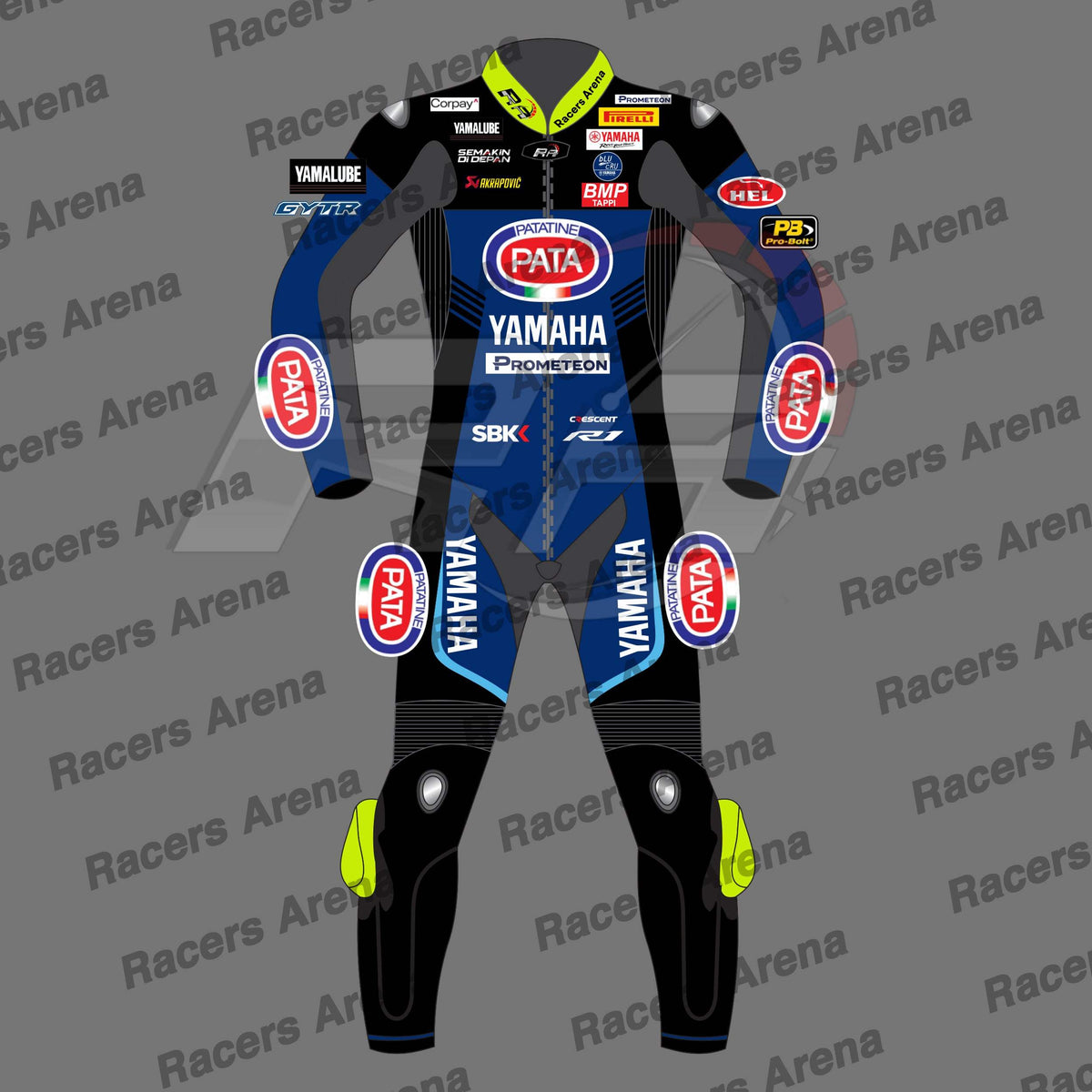 Toprak Razgatlioglu Pata Yamaha SBK 2023 Motorcycle Leather Race Suit