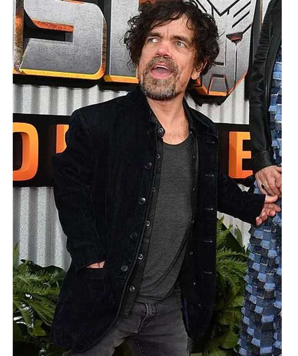 Transformers NY Premiere Peter Dinklage Black Jacket