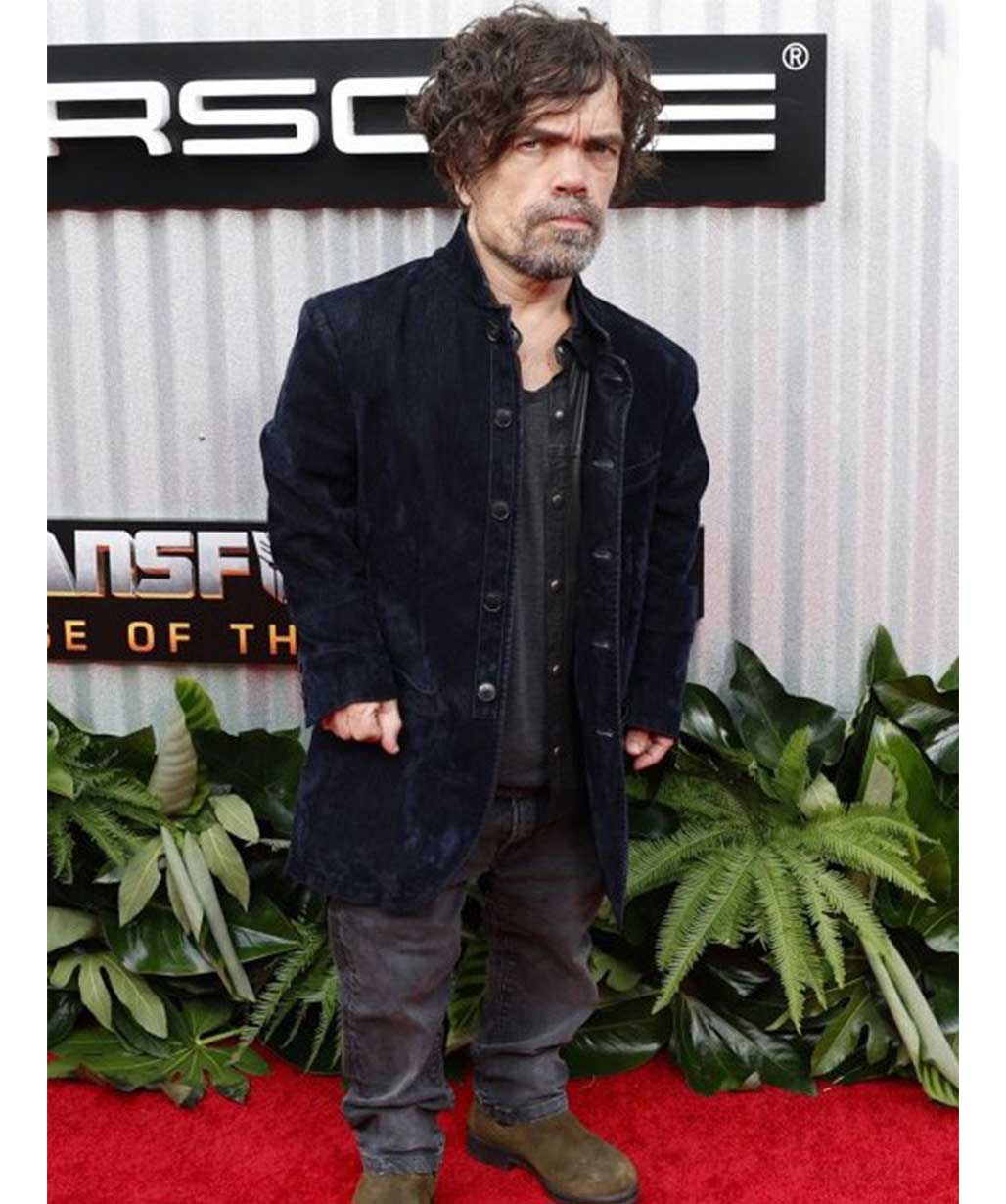 Transformers NY Premiere Peter Dinklage Black Jacket