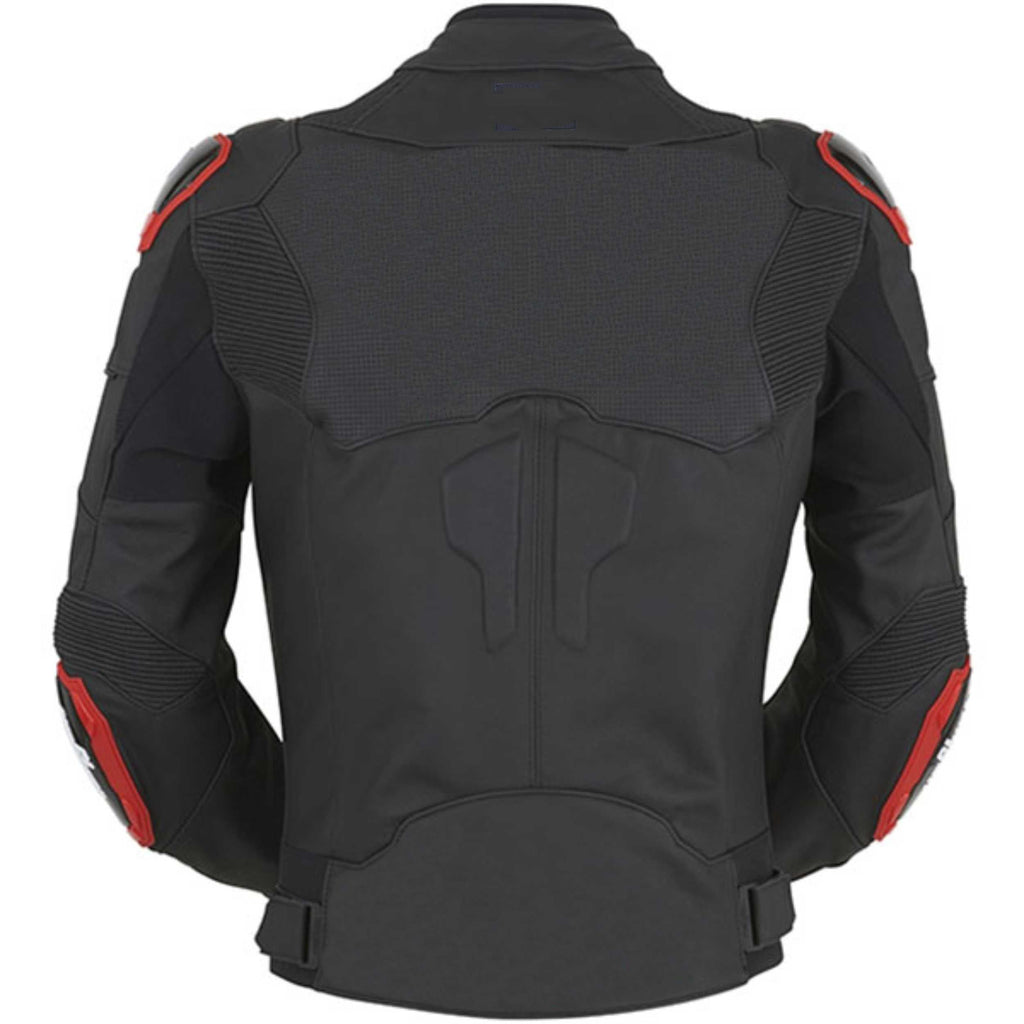 MEN MOTORCYCLE LEATHER RACING JACKET