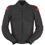 MEN MOTORCYCLE LEATHER RACING JACKET