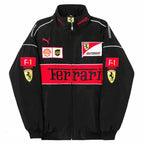 FERRARI F1 RACING JACKET - BLACK