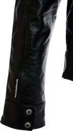 Victor Frankenstein Soft Black Leather Jacket