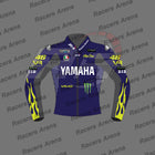 Valentino Rossi Blue Yamaha 2024 Motorcycle Leather Race Jacket