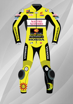 Valentino Rossi Nastro Azzurro Leather Racing Suit Kangaroo